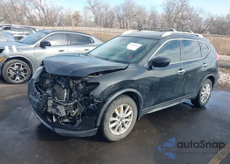 2019 Nissan Rogue Sv z USA, uszkodzony, nr VIN JN8AT2MT1KW260651